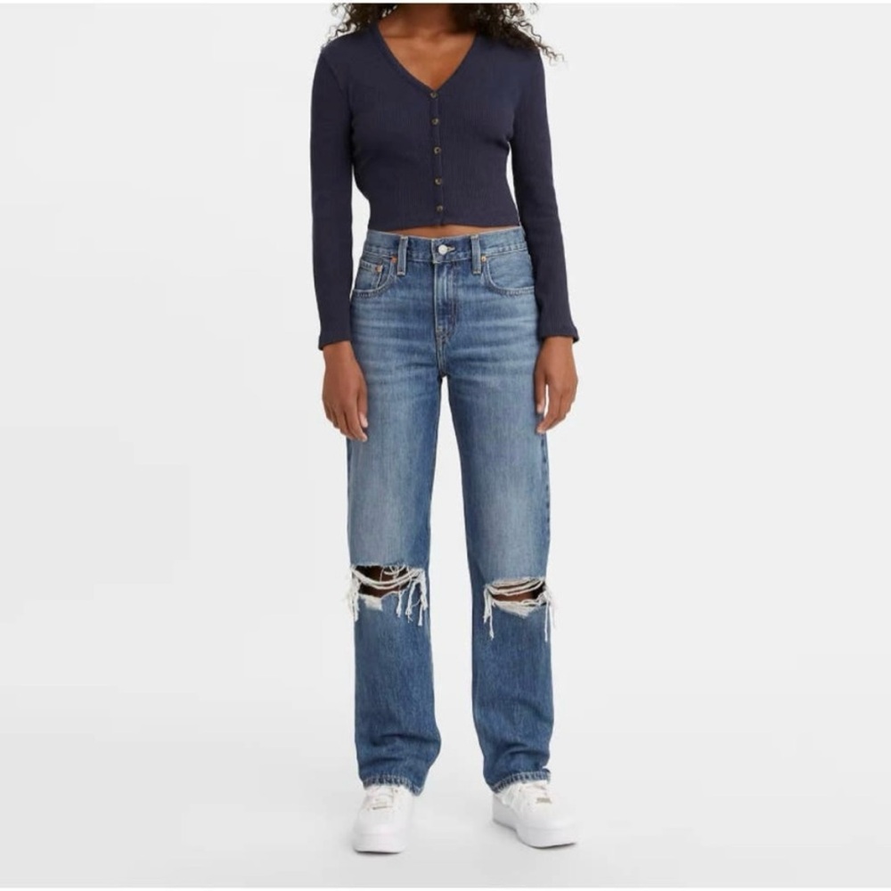 LEVI’S NWT Low Pro Straight Leg Denim Jeans Size 32